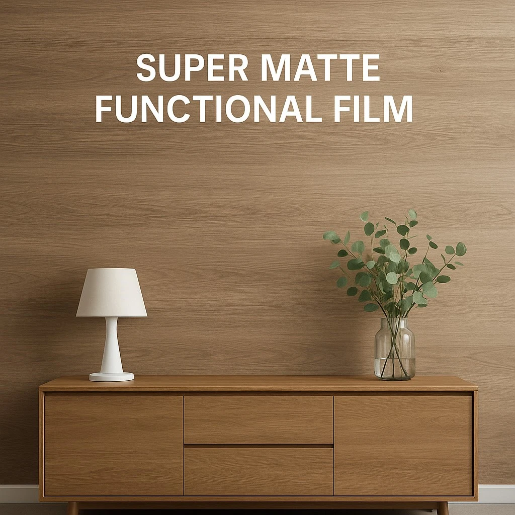 Super Matte Wood Effect Functional Scenario Super Matte Wood Effect Functional Scenario