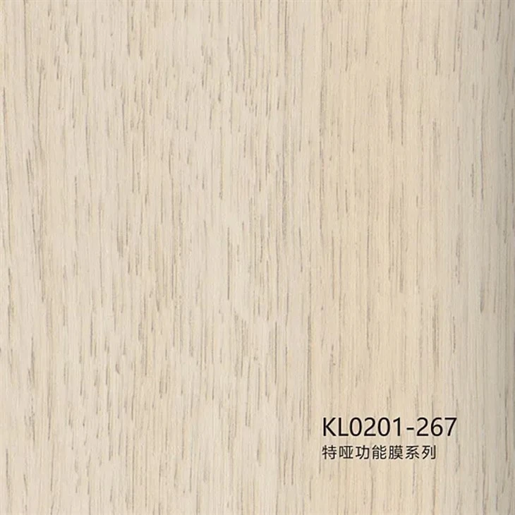 Super Matte Wood Effect Rigid Non Flexible Functional Film